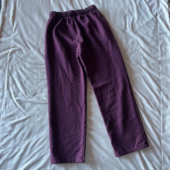 ALO Accolade Sweatpants in Burgundy - Picture 3 of 3